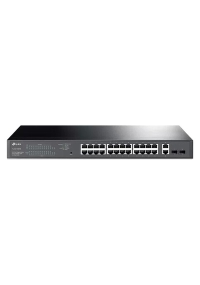 Tp-link Tl-sg1428pe 24 Port 10-100-1000 Poe Switch 2 Port Sfp Çelik Kasa Rack Mount-128784