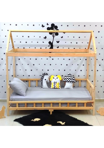 Markaawm Markaawm Luxury Montessori Karyola Ahşap Yatak Çocuk Bebek Yatak