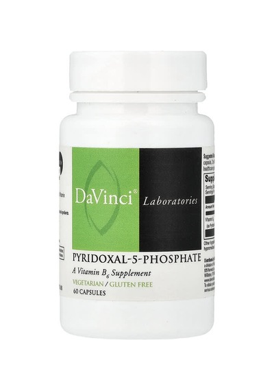 Davinci Laboratories, Pyridoxal-5-phosphate, 33.8 Mg, 60 Capsules