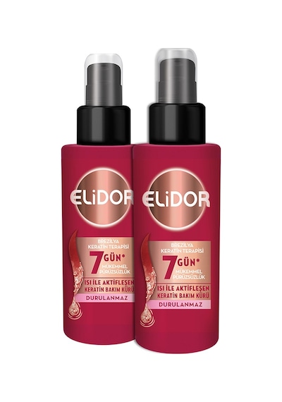 Elidor Isı İle Aktifleşen Keratin Bakım Kürü Durulanmaz 2 x 90 ML