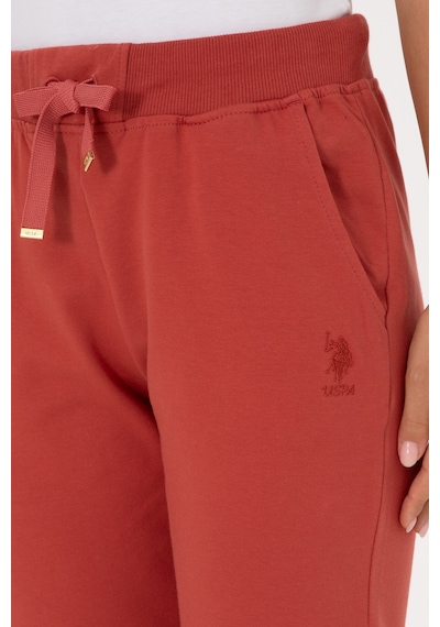 U.S. Polo Assn. Kadın Kiremit Jogger Eşofman Altı 50313584-VR026