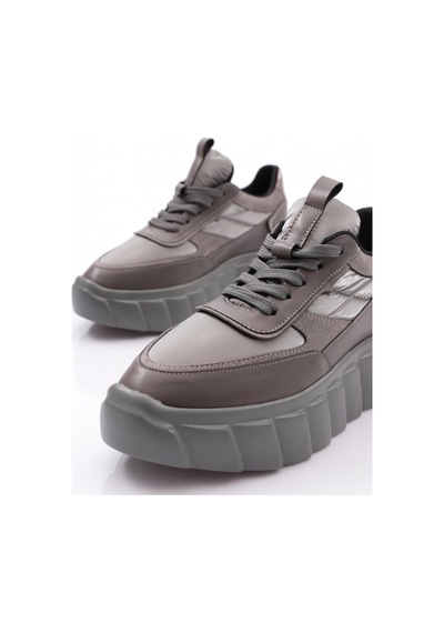 Dgn 506 Kadin Bağcikli Sneaker Ayakkabi 506-2239-R7512 Gri