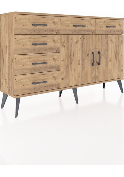 Arges Konsol 2 Raflı 6 Çekmeceli 2 Kapaklı 132x30x83 Çam-çam/çam Çam/çam Arges Konsol 2 Raflı 6 Çekmeceli 2 Kapaklı 132x30x83 Çam-çam/çam Çam/çam