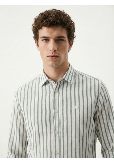 Loft Regular Fit Yeşil Erkek Gömlek Lf2042947