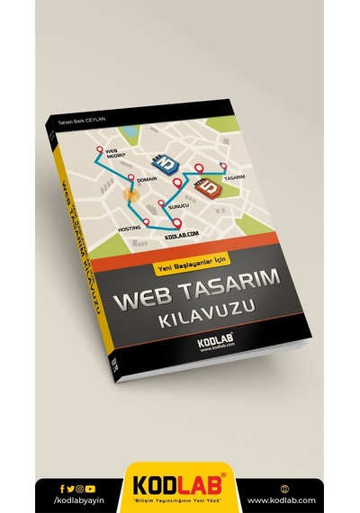 Kodlab Yayın Yeni Başlayanlar İçin Web Tasarım Kılavuzu Kitabı