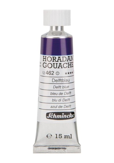 Schmincke Horadam Gouache Artist Guaj Boya 15 Ml Seri 1 462 Delft Blue Çok Renkli