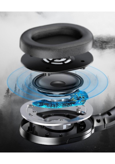Baseus D02 Bluetooth Katlanabilir Kulak Üstü Kulaklık