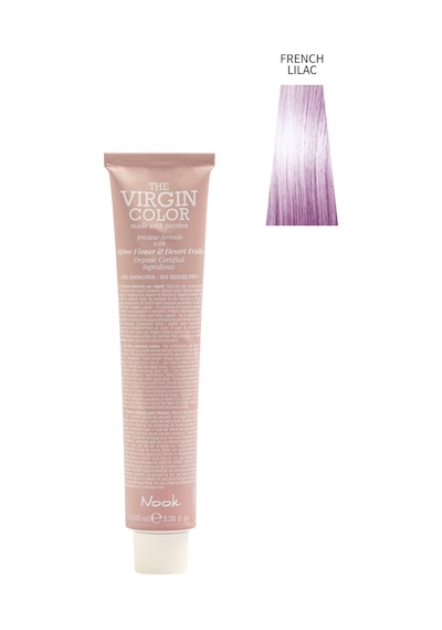 Nook Virgin Color Profesyonel Saç Boyası 100ml-pastel Fransız Leylağı/açık Mor Toner Pastel-toz Lila