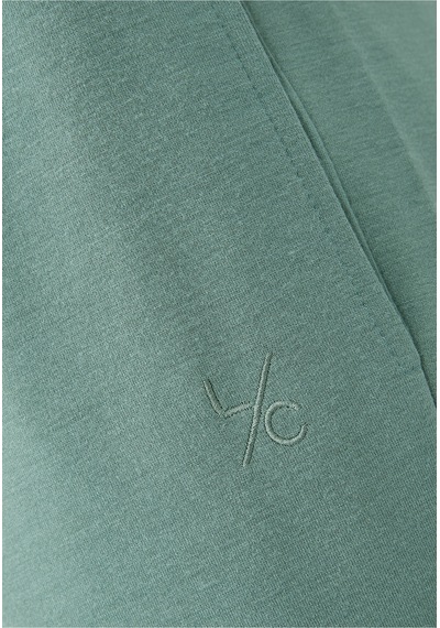 L Couture Şık Jogger Pantolon Yeşil
