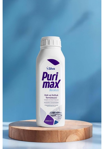 Purimax Halı Ve Koltuk Temizleyici 1000 Ml, Borakslı Konsantre Halı Şampuanı, Leke Ve Koku Giderici, Halı Yıkama Diğer