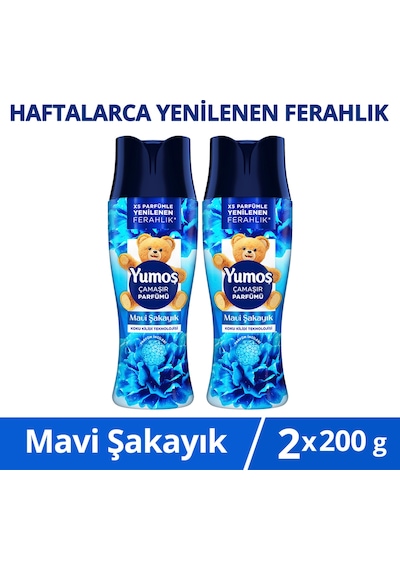 Çamaşır Parfümü Mavi Şakayık 200g X2 2'li Set
