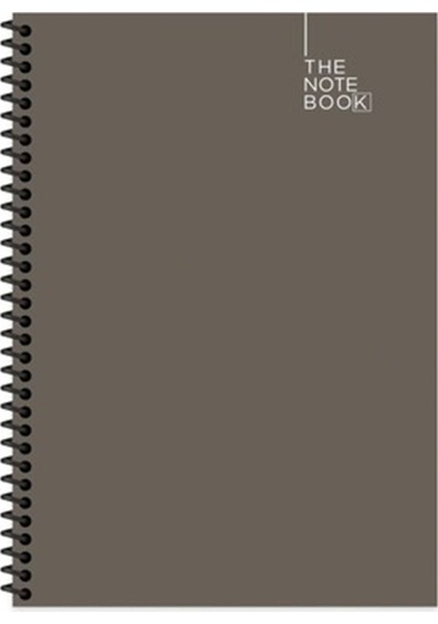 17x24 Cm Çizgisiz 96 Sayfa Telli Sert Karton Kapak Defter Çok Renkli