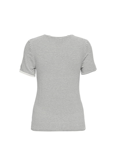 Only Bayan T Shirt 15315406 Ekru-siyah
