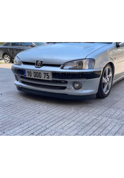 Peugeot 106 Uyumlu Astra H Lip 2 Parça Ön Tampon Eki N11.10178