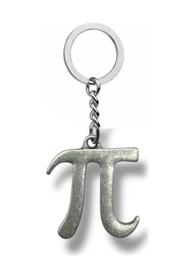 Infinite Pi Pi Sayısı Figürlü Unisex Metal Anahtarlık