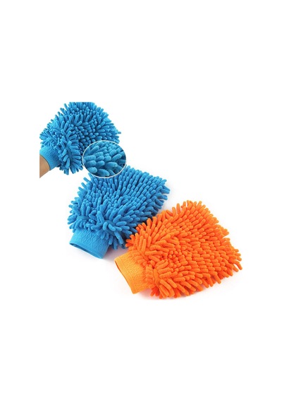 1 Adet Chenille Mitt Mikrofiber Oto Yıkama Temizleme Eldiveni