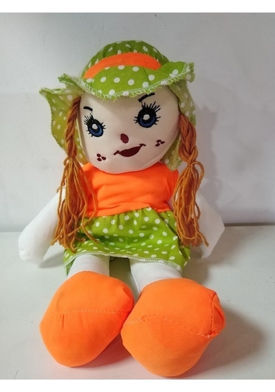 Efe Oyuncak Büyük Bez Bebek Biyeli Oyuncak 50cm