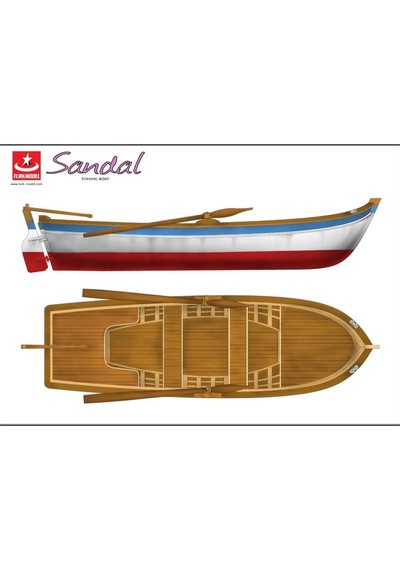 1/12 Sandal Ahşap Maketi