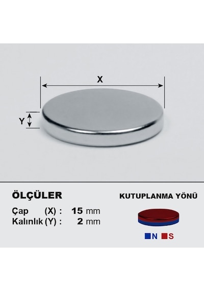 Far Temizleyici Neodyum Mıknatıs 5 Li Ultra Güçlü