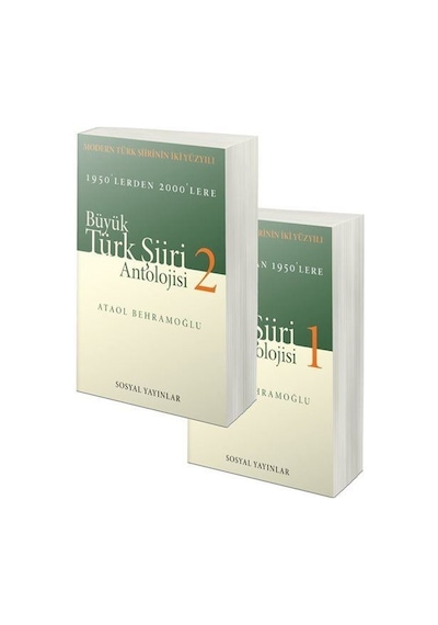Büyük Türk Şiiri Antolojisi-Takım- Sosyal Yayınları