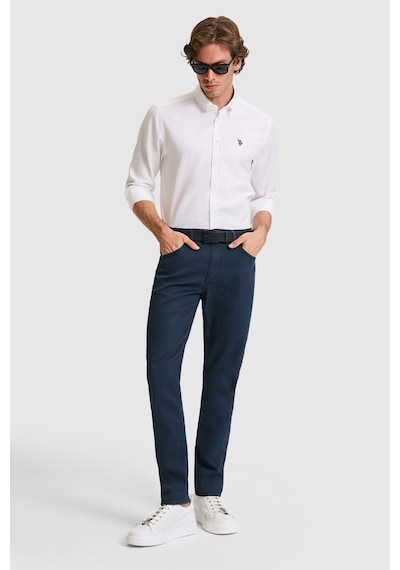 U.s. Polo Assn. Erkek Saks Pantolon Jean 50321500-dn0026 Sax