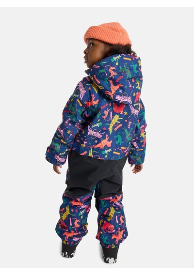 Burton T 2l One Piece Unisex Çocuk Snowboard Tulumu 3000 Çok Renkli