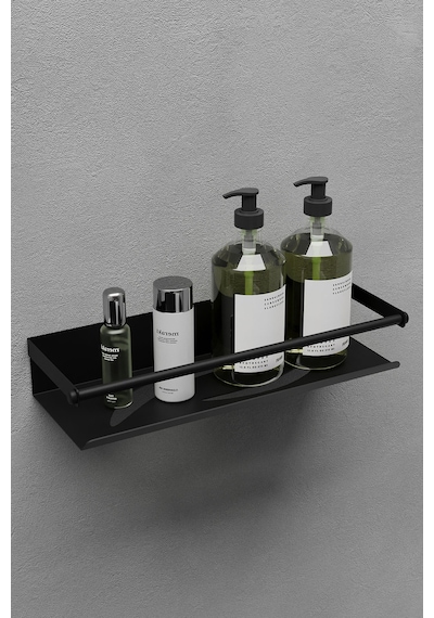 Zift Unique Ömür Boyu Paslanmaz Çelik Yapışkanlı Banyo Rafı ,modern Duş Rafı & Şampuanlık-silikon Yapıştırıcıı Diğer