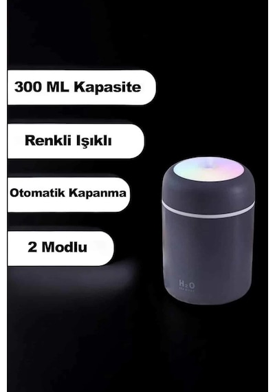 Ultrosonik Buharlı Hava Temizleyici Hava Nemlendirici Taşınabilir Renkli