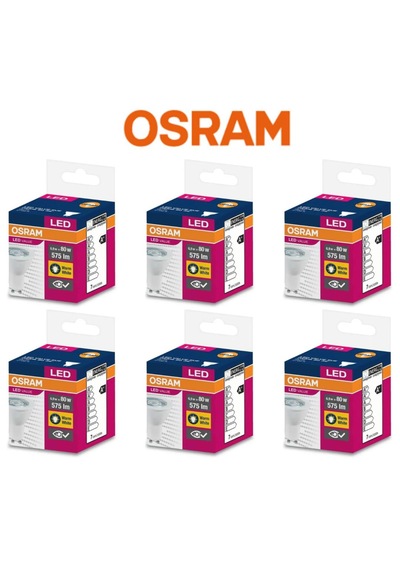 Osram 5w 2700k 6'lı Paket Günışığı Gu10