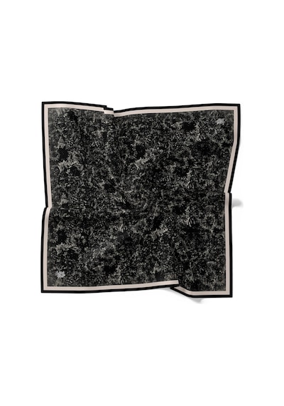 Levidor Kristal Eşarp Bulut Batik Siyah