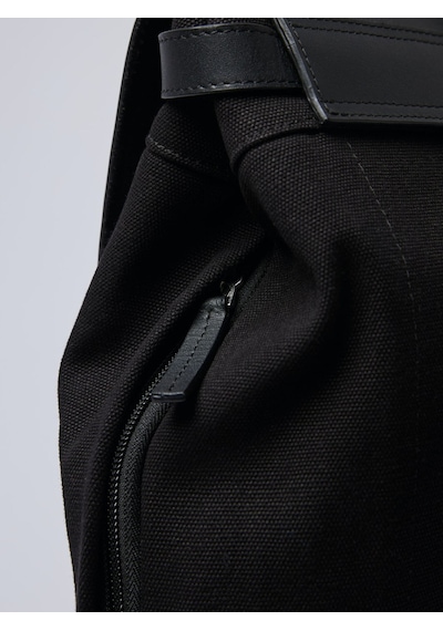 Sandqvist Hege Siyah Unisex Sırt Çantası