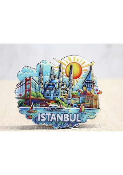 Tedar Ahşap İstanbul Temalı Magnet Alk4600 Najmaddin Standart