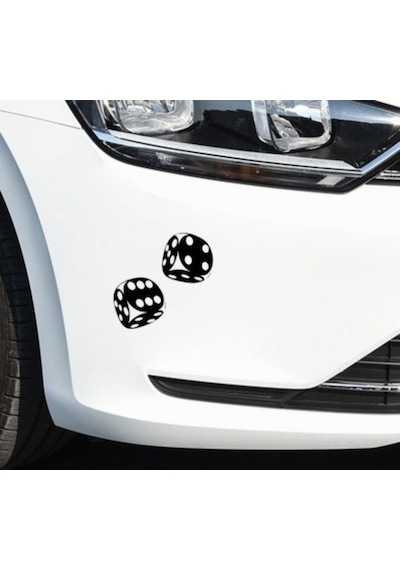 Zar Atma Araba Sticker Yapıştırma Resim
