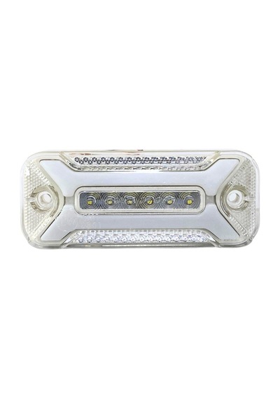 24v Yan Park Lambası Dorse Side Marker Beyaz 2 Fonksiyonlu Neon Ledli 113 46 Mm