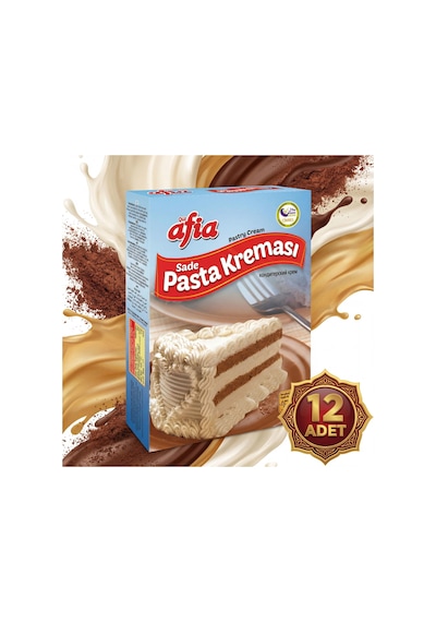 Afia Sade Pasta Kreması 12x150 Gr
