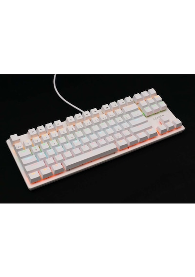 K550 Mekanik Oyuncu Klavyesi-değiştirilebilir Switch-rainbow Rgb Aydınlatma-87 Tuş