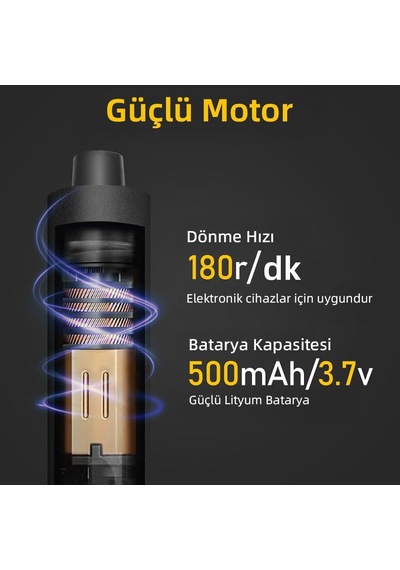 Ps49 500mah 180r/dk 5 Kademeli 42 Parça Şarjlı Tornavida Seti