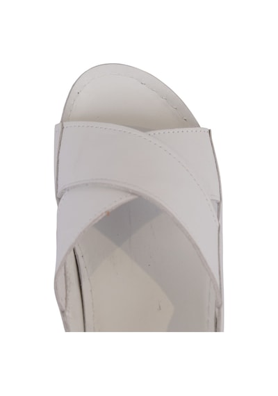 Napa Shoes Hakiki Deri Çapraz Bantlı Arkadan Ayarlı Rahat Taban Dolgu Topuk Kadın Sandalet Napa-311 Beyaz Napa Shoes Hakiki Deri Çapraz Bantlı Arkadan Ayarlı Rahat Taban Dolgu Topuk Kadın Sandalet Napa-311 Beyaz