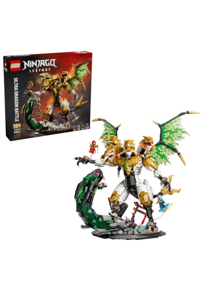 LEGO® NINJAGO® Ultra Ejderha Savaşı 71872 - 12 Yaş ve Üzeri Çocuklar için Minifigür İçeren Oyuncak Yapım Seti (2178 Parça)