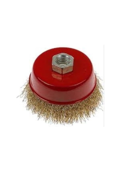 Saçaklı Çanak Tel Fırça 65 Mm
