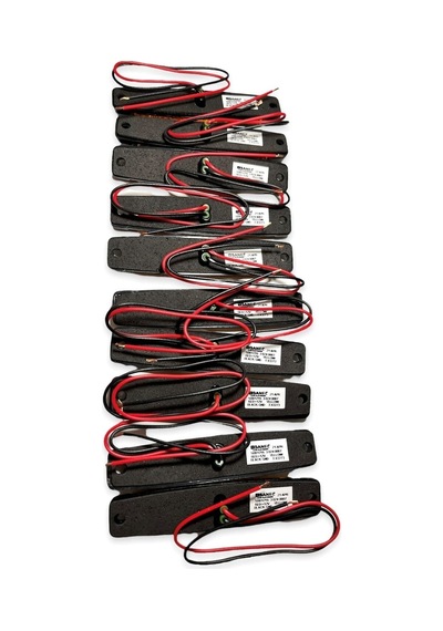 Ahmet Otomotiv Sanel 10 Adet 6 Ledli Sarı Parmak Led 24v Lamba Basamak Aydınlatma