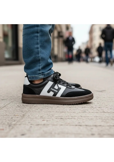 Tuğba Ortopedi 3425 Genç Sneaker Siyah