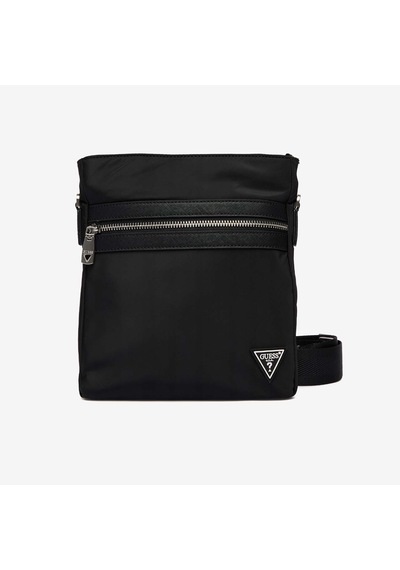 Guess Erkek Vegan Askılı Berlin Siyah Çapraz Çanta Hmbenyp6123