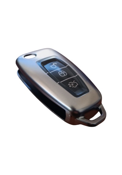 Ford Focus/cmax/fiesta/mondeo/transit Anahtar Uyumlu Silikon Oto Anahtar Kumanda Kabı Kılıf Füme