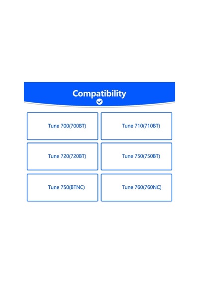 Jbl Tune 700 700bt /710 710bt /720 720bt /750 750bt,750btnc Kulaklık İçin Yedek Kulak Yastığı
