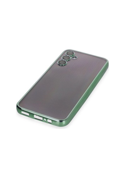 Samsung Galaxy Uyumlu A14 4g - Kılıf Razer Lensli Silikon - Yeşil