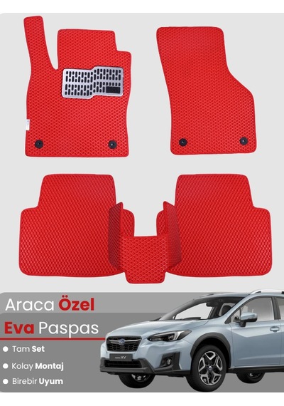 Subaru Xv 2018-2022 Uyumlu Eva Paspas Tam Set Oto Paspas,araca Özel,kolay Montaj 302