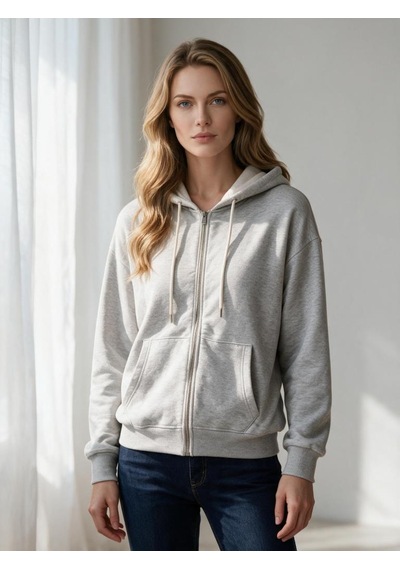 Nealirsanall.com Kadın 3 İplik Şardonlu Oversize Fermuarlı Kapşonlu Sweatshirt Kahverengi Nealirsanall.com Kadın 3 İplik Şardonlu Oversize Fermuarlı Kapşonlu Sweatshirt Kahverengi