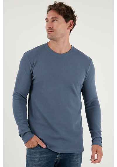 Buratti Erkek Sweat 5905073 Koyu Gri Koyu Gri