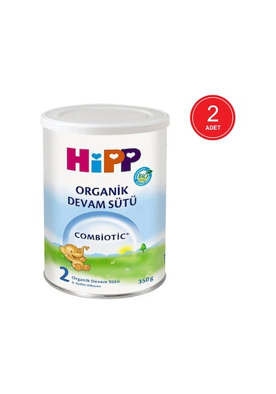 Hipp Organik 2 Devam Sütü 350 G 2 Adet